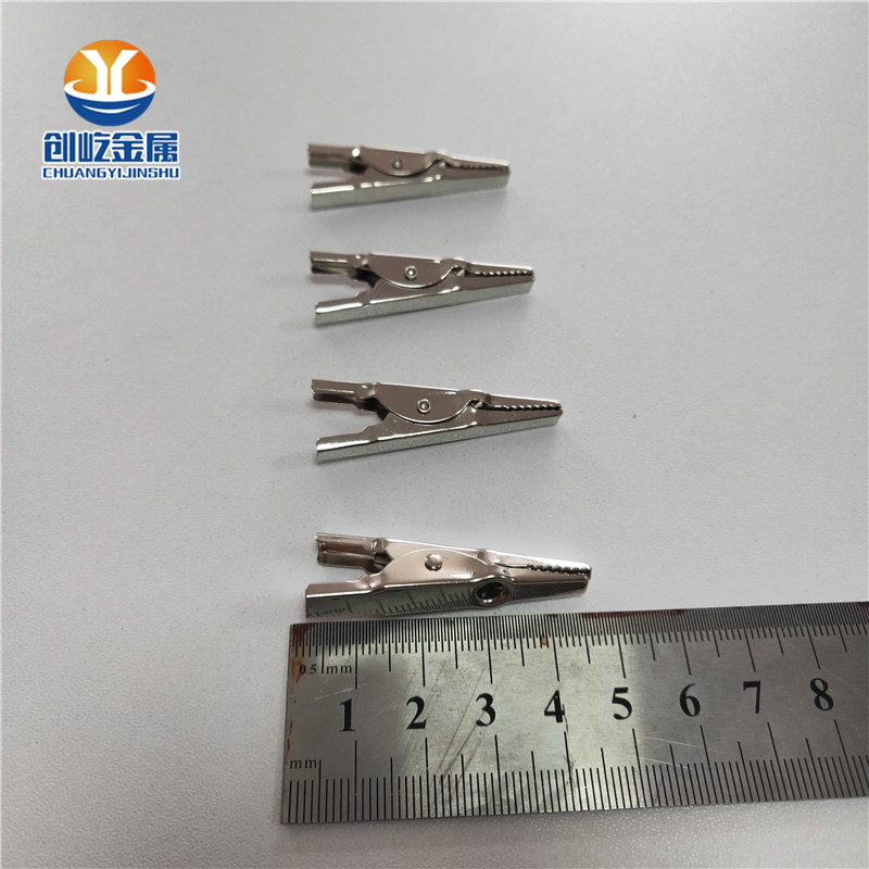 P451 45MM平頭鱷魚夾  3毛2   (1)